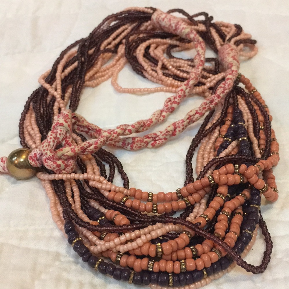 Stunning Boho Beaded Necklace